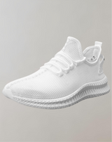 Lane - Atmungsaktive Weiße Herren Turnschuhe