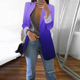 Bienna – Blazer mit langen Ärmeln und Farbverlauf