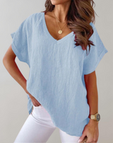 Mirtle - Baumwol Kurzarm-Oberteile für Frauen