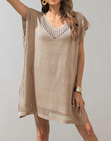 Sherlene - Gehäkeltes Strickkleid