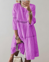 Kath - Elegantes besticktes Kleid