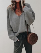 Hermenia - Strickpullover Frauen Mantel