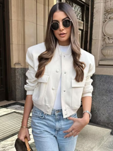 Britt's | Stylische Cargo Bomber Jacke