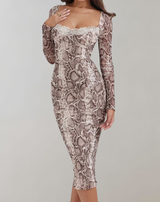 Thelma™ Kleid mit langen Ärmeln