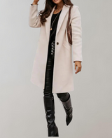 Silvia – Warme lange Manteljacke