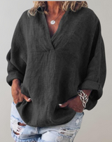 Ula - Tuniken Deep V Neck Shirts