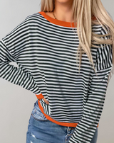 Mikaela - Gestreifter Pullover