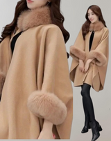 Krissa - Wintermantel aus Kunstfell