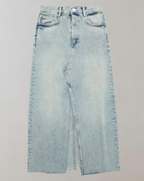 Melissa - Blauer Denim Rock Taschen