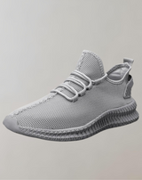 Lane - Atmungsaktive Weiße Herren Turnschuhe