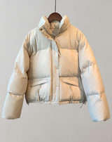 Evelyn - Lockere Jacke mit Knopfleiste