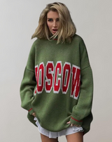 Nelia - Pullover V-Ausschnitt Mantel