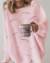 Judy - lange gestrickte Hose