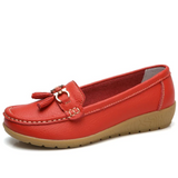 Belen – Damen-Loafer aus PU-Leder mit flacher Sohle