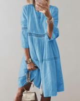 Kath - Elegantes besticktes Kleid