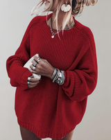 Ines - Damen-Fledermauspullover