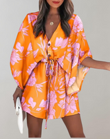 Anetteh - Jumpsuit mit tiefem V-Ausschnitt