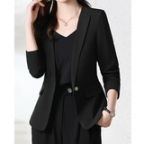 Krina – Lässiger Blazer mit Knöpfen