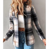 Joanna – Eleganter Blazer mit Karomuster