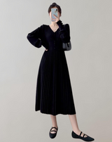 Marissa -  langes Strickkleid Damen