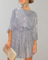 Zelmira - Glitzerndes Paillettenkleid für Damen