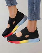 Christa - Frauen Mesh Turnschuhe Hohle Schuhe