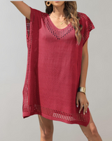 Sherlene - Gehäkeltes Strickkleid