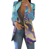 Trema – Damenblazer im Aquarell-Stil