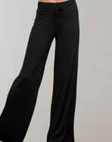 Odette - Solide Farbe weites Bein