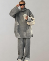 Celeste - Übergroßer Damen Strickpullover