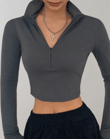 Helena lässiges T-Shirt mit langen Ärmeln