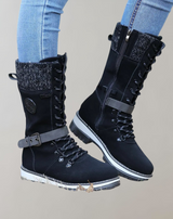 Hannah - Schnalle Calf Stiefel