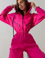 Gerda - Elegante Kapuzenpullover Jumpsuit