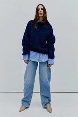 Yelena - Übergroßer Damen Pullover