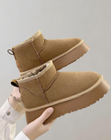 Lysa - Stiefelette Flats Plattform Damen