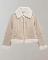 Lena - Reverskragen integrierte dicke Jacke