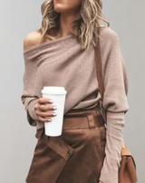 Sabine – Damen - Lässiger Strickpullover