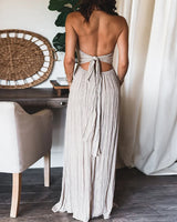 Joule - Ärmelloses plissiertes Kleid