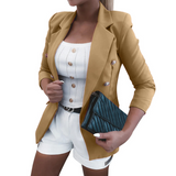 Joymen – Blazer mit zweireihigen Knöpfen