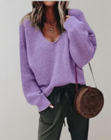 Hermenia - Strickpullover Frauen Mantel