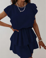 Agnes - Damen Herbstmode leger Kleid