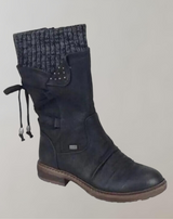 Krizzia - Women Winter Mid-Calf Stiefel Winterschuhe