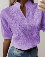 Rowella - Schicke solide Bluse mit