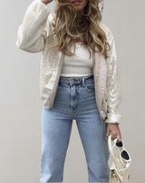 Melinda™ Weste - Damen weste mit Pailletten