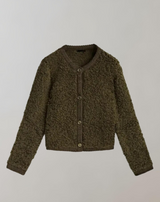 Aletta - O-Ausschnitt Frauen lange Ärmel Mäntel