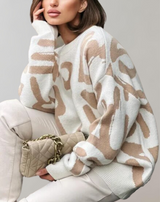 Nelia - Pullover V-Ausschnitt Mantel