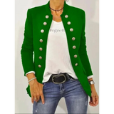 Thelma – langärmliger schwarzer Damenblazer