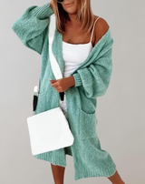 Silke - Langen Ärmeln Strickjacke