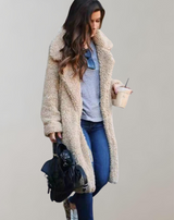 Alena – Eleganter langer Damenmantel