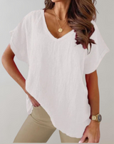 Mirtle - Baumwol Kurzarm-Oberteile für Frauen